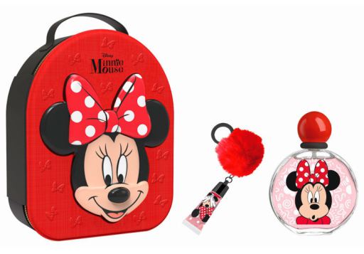 Disney Coffret Minnie : EDT 100 ML + brillant lèvres + sac