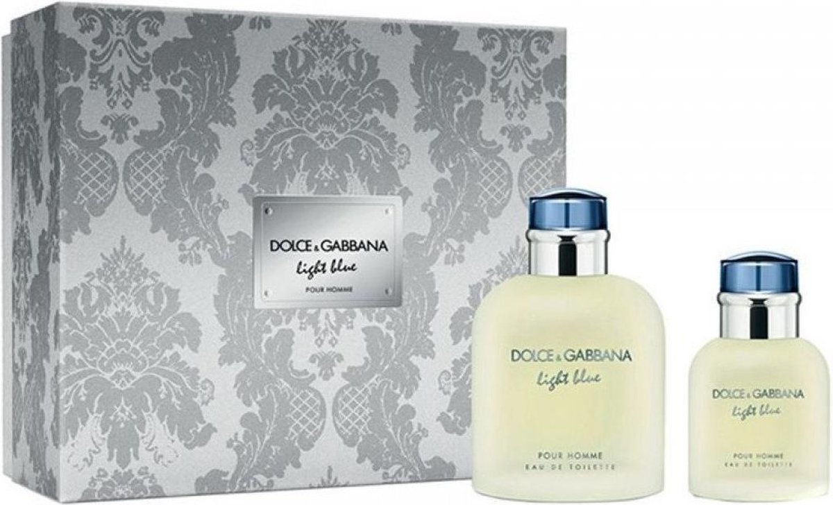 Dolce Gabbana Light Blue : EDT 125 ML + EDT 40 ML