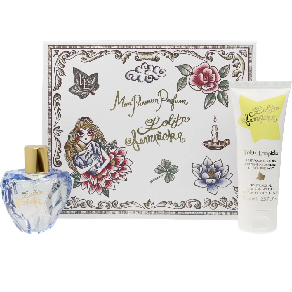 Lolita Lempicka Coffret Lolita Mon Premier Parfum (nouveau flacon) : EDP 50 ML + 75 ML lait corps + glace